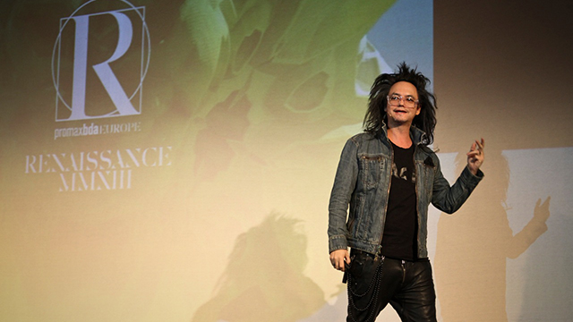 David Shing on stage